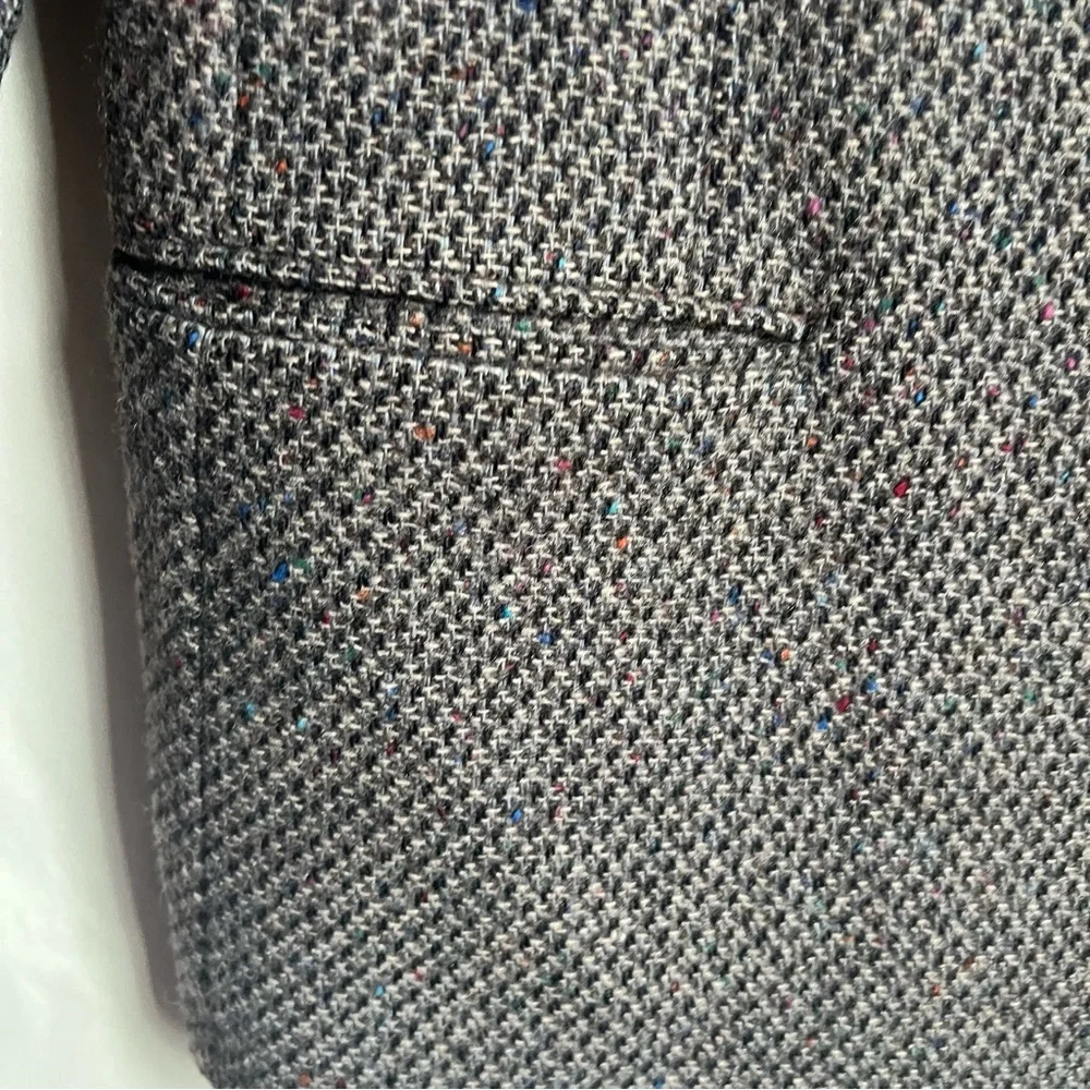 VTG Pierre Cardin 100% Wool Classic Grey Blazer Jacket Preppy Grandpa Unisex